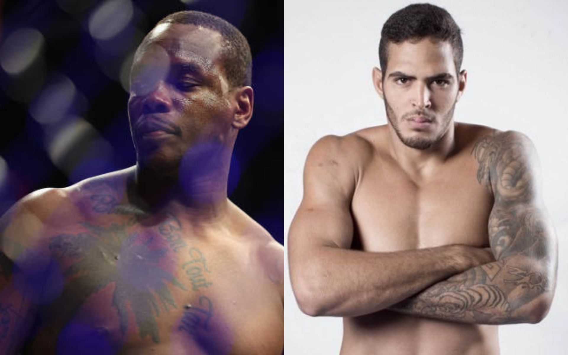 Ovince Saint Preux (left); Antonio Trocoli (right) [image courtesy of @atrocolioficial/Twitter]