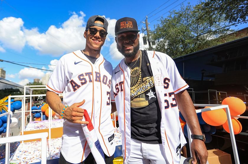 Over 500 Fans Greet World Series MVP Jeremy Peña as he serves our ONE LOVE®  in Houston