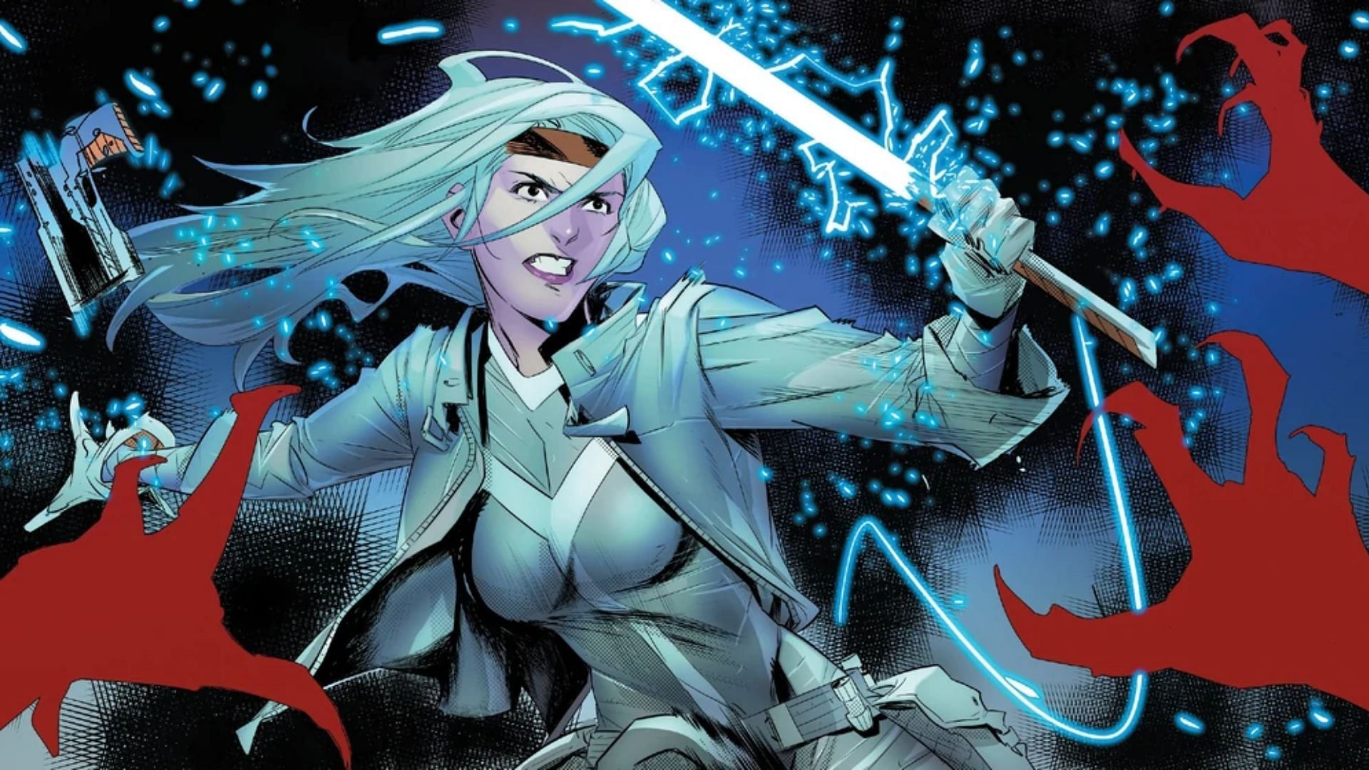 Silver Sable in Absolute Carnage Miles Morales #2 (Image via Marvel)