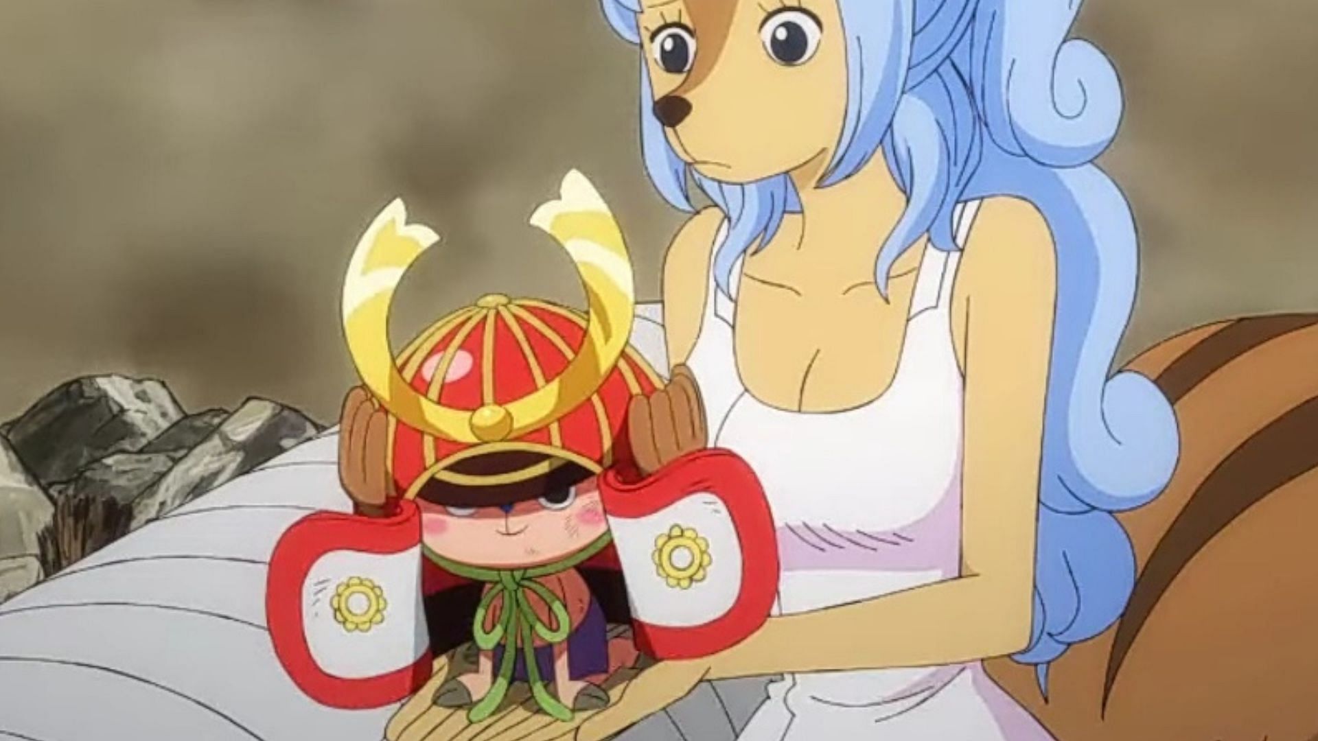 Chopper experiencing the side effects of Rumble Ball (Image via Toei Animation)