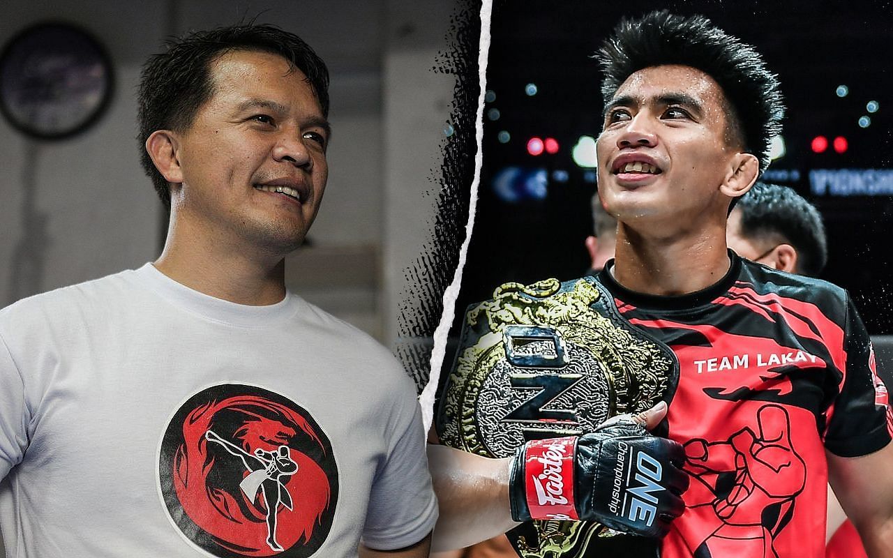 Mark Sangiao (Left) has one world champion in his team, strawweight Joshua Pacio (Right)