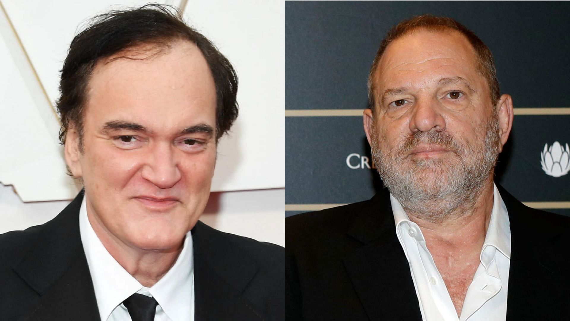 Quentin Tarantino collaborated with Harvey Weinstein on nine films. (Image via Kevin Mazur/Getty, Andreas Rentz/Getty)