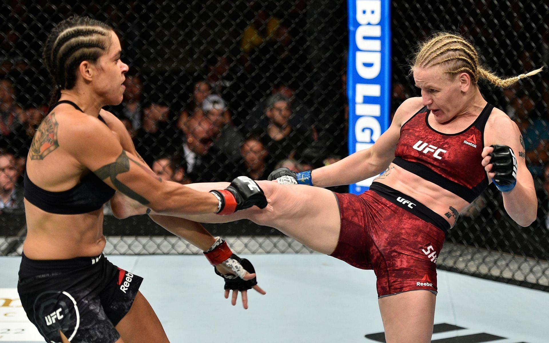 Amanda Nunes [Left] Valentina Shevchenko [Right]