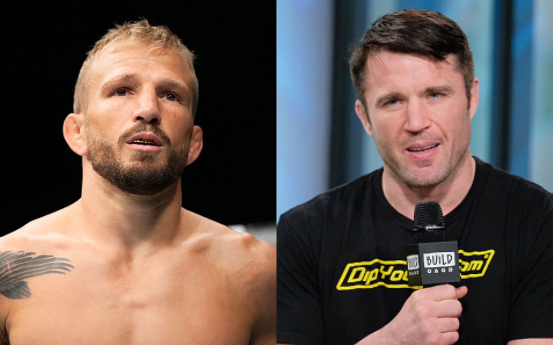 TJ Dillashaw (left), Chael Sonnen (right)