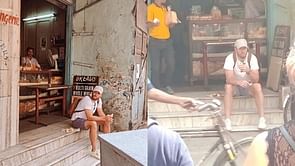 मुंबई की सड़कों पर एबी डीविलियर्स ने ली चाय की चुस्की, दर्शकों ने कही बड़ी बात