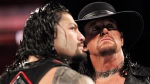 What did The Undertaker say to Roman Reigns after their WWE WrestleMania match?