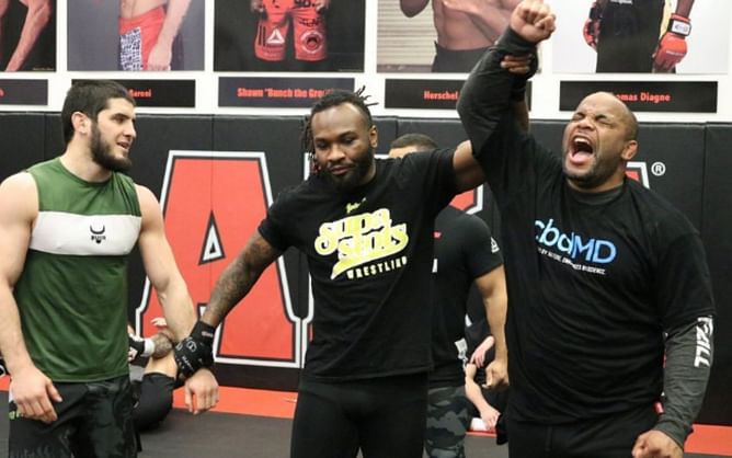 "How you beat me when my student take you down!" – Daniel Cormier posts footage of Islam Makhachev being taken down as part of a hilarious feud
