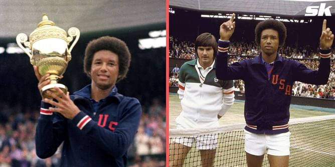 "Jimmy Connors really has only one weak spot" – When Arthur Ashe revealed his tactics during the 1975 Wimbledon final