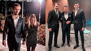 WATCH: Rafael Nadal and Novak Djokovic walk ATP Finals carpet alone, Medvedev and Tsitsipas get accompanied by family