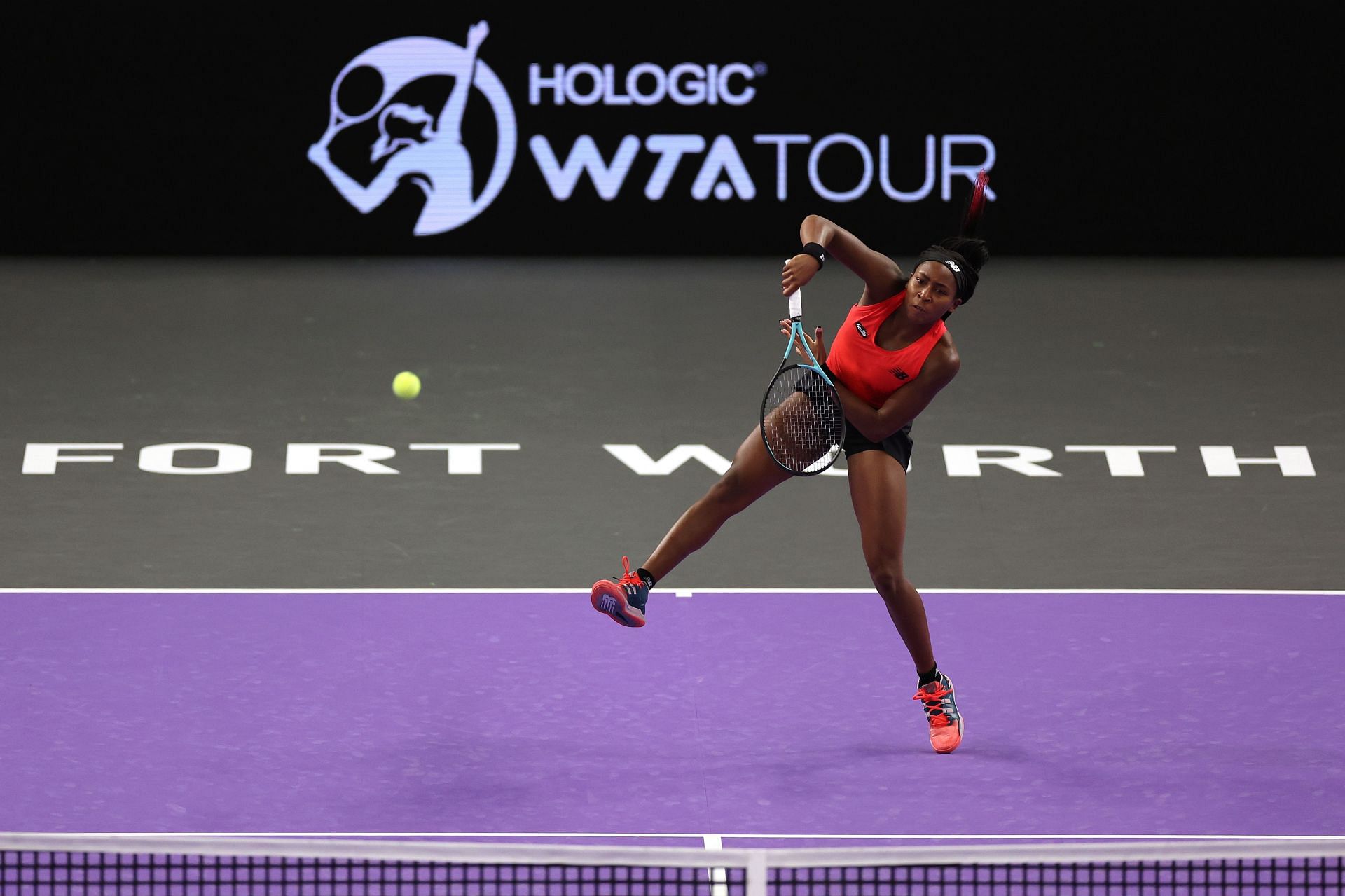 Coco Gauff at the 2022 WTA Finals.