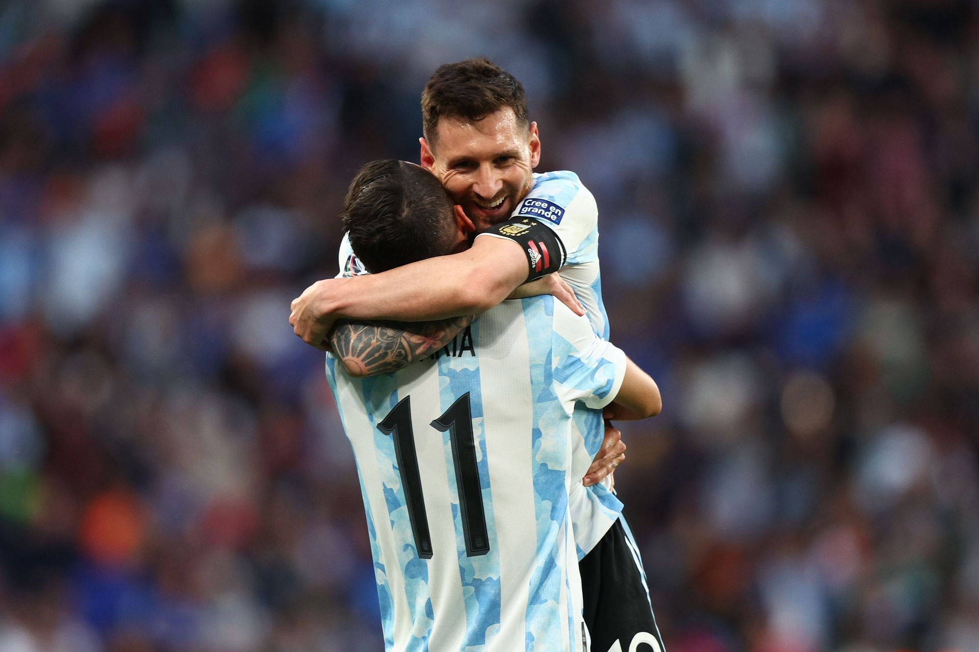 Di Maria lauds his Argentinian captain