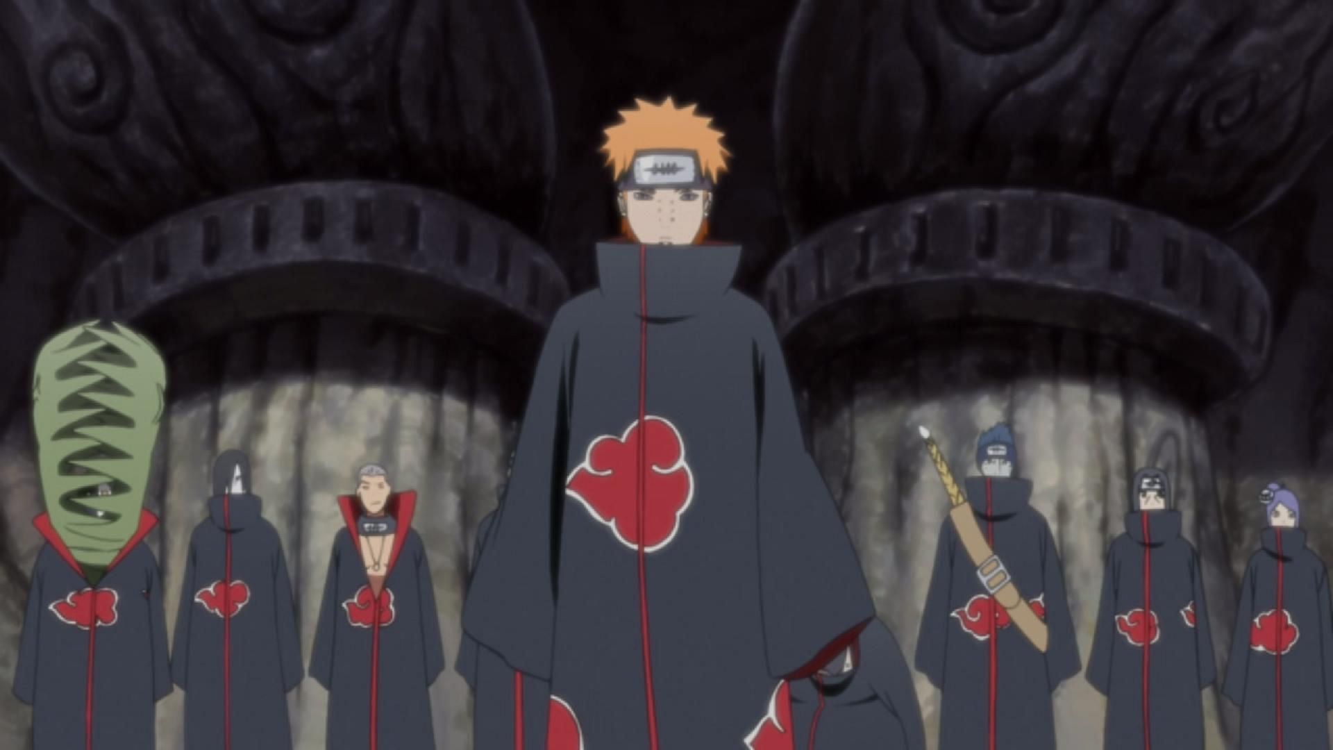 Download The legendary symbol of the Akatsuki clan Wallpaper