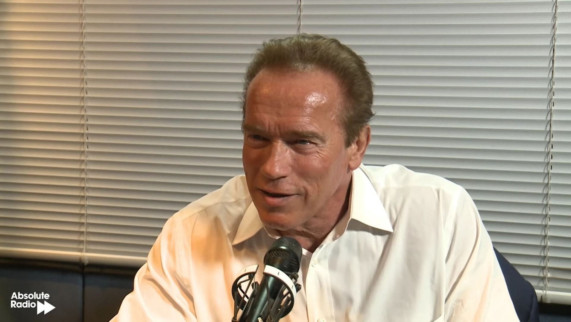 Arnold Schwarzenegger (Image via Absolute Radio/YouTube)