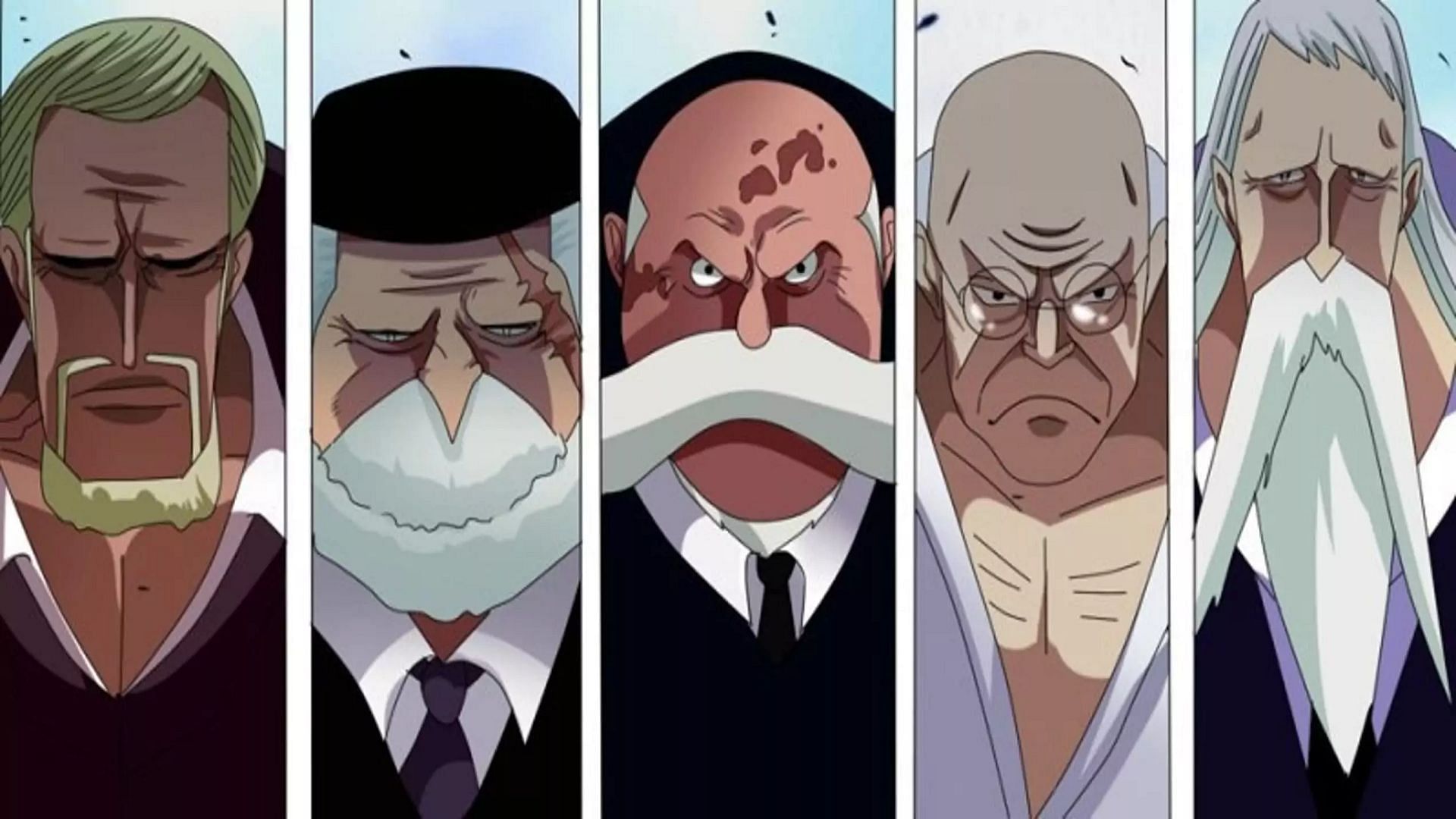 With the endgame of One Piece approaching, the Five Elders&#039; secrets will be unveiled soon (Image via Eiichiro Oda/Shueisha, One Piece)