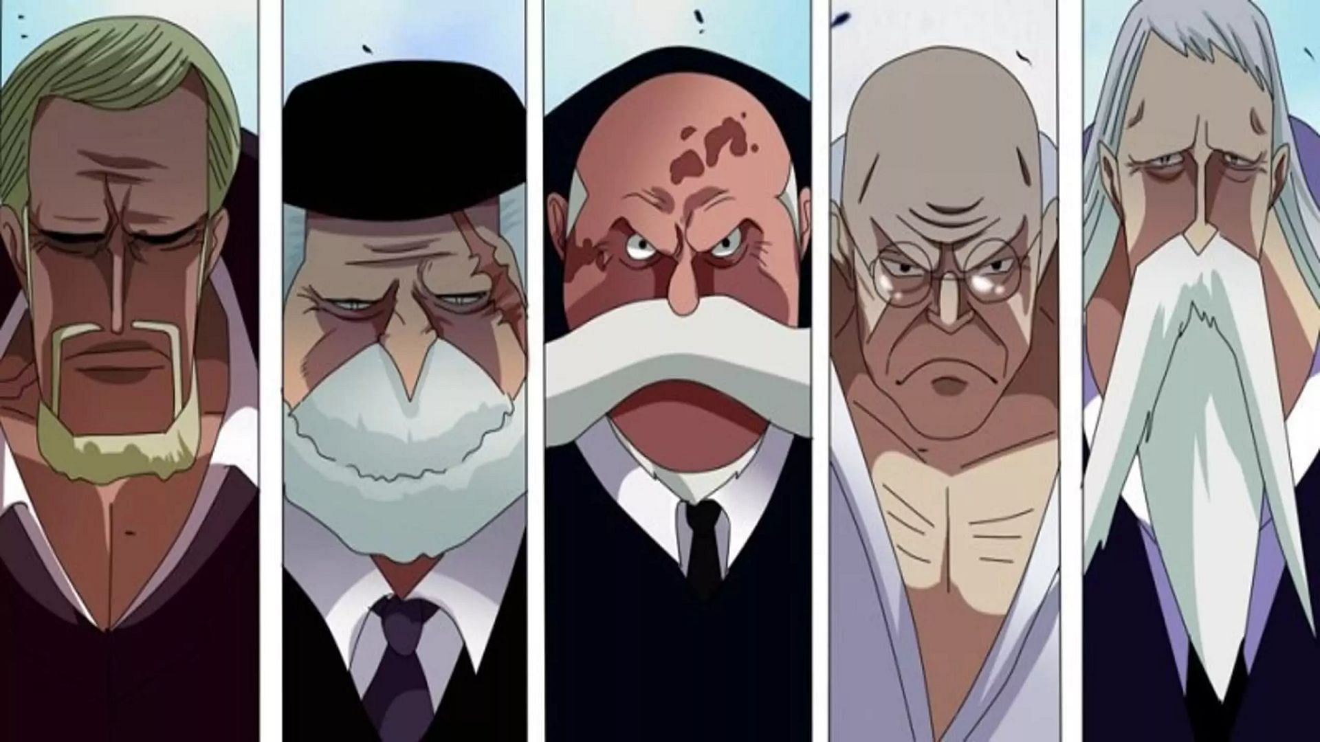 One Piece: The Names And Powers Of The Five Elders, Explained