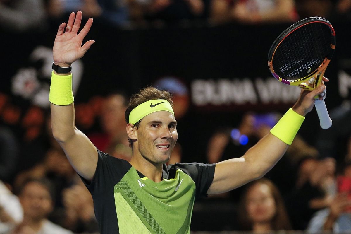 WATCH: Rafael Nadal receives special hat, ice cream for one-month-old ...