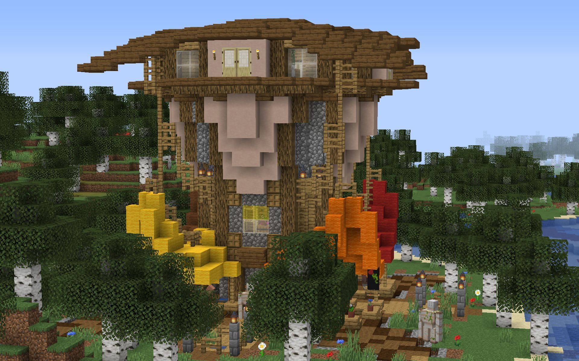 New blocks and structures bring fresh content to Minecraft (Image via Mojang)