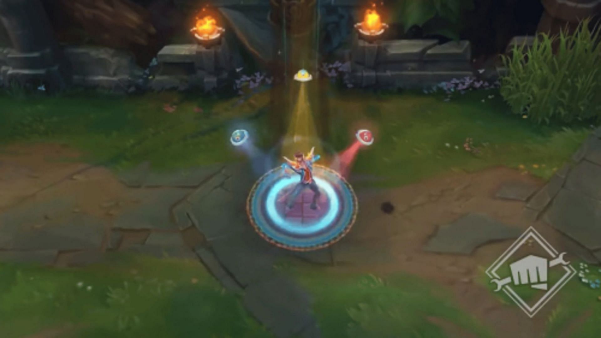 Space Groove Twisted Fate (Image via Skin Spotlights/YouTube)