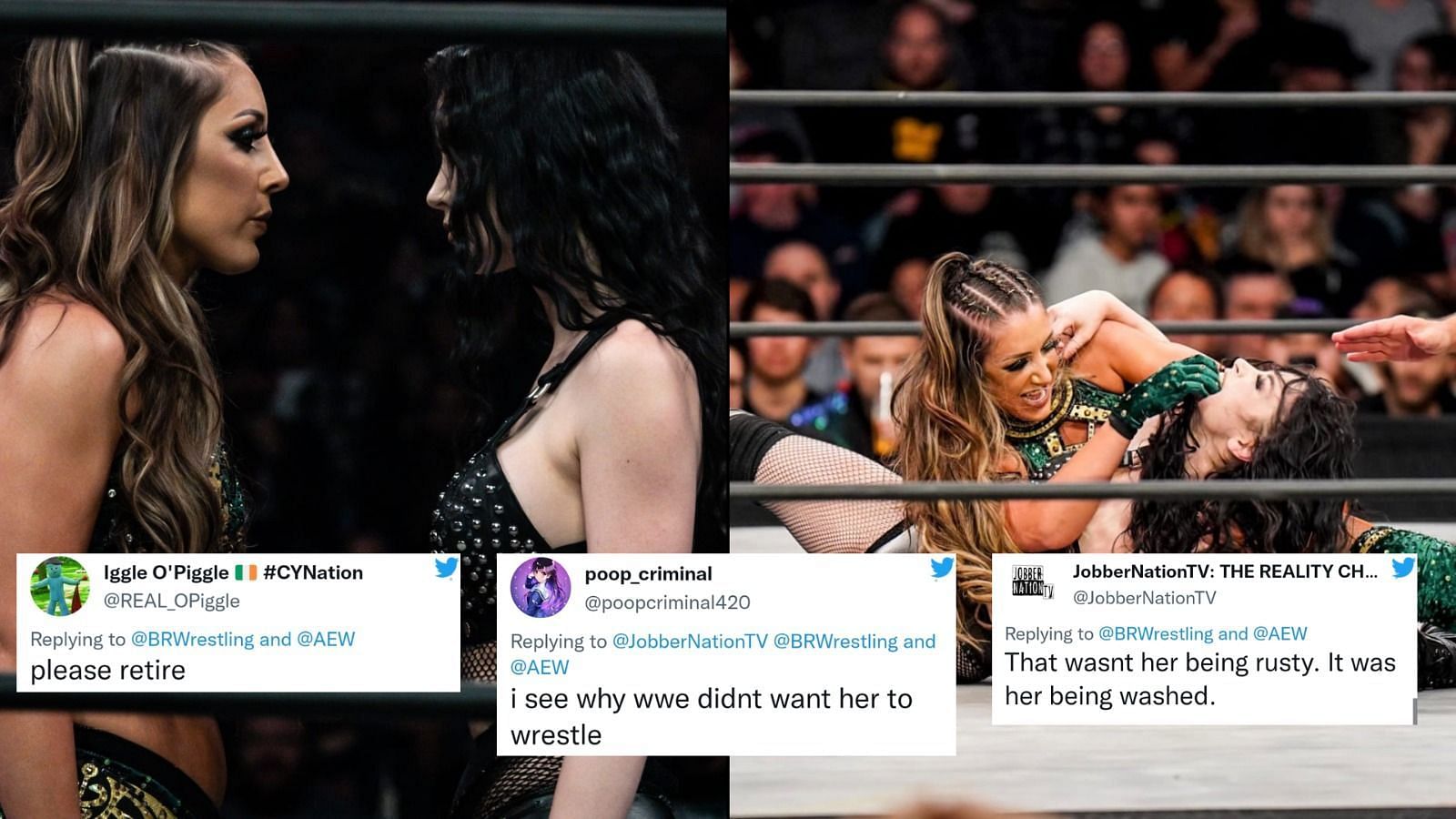 Saraya (fka Paige) had her first match in five years against Britt Baker at AEW Full Gear 2022.