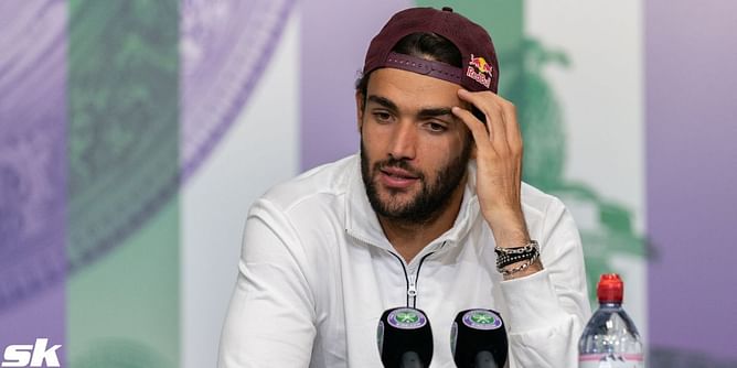 Matteo Berrettini fails to recover in time for Davis Cup Finals, joins Jannik Sinner in withdrawing from Italy's squad