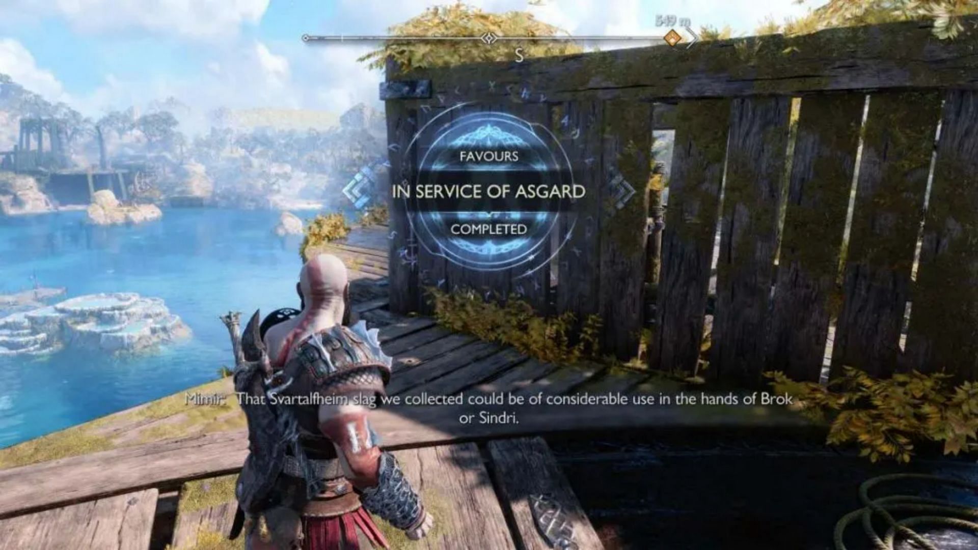 God of war Ragnarok, A localização de todos os conhecimentos em  Svartalfheim