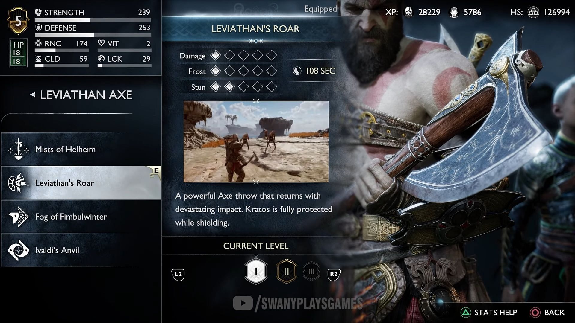 God Of War Ragnarök: Why Thor's Leviathan Axe Wound Never Heals