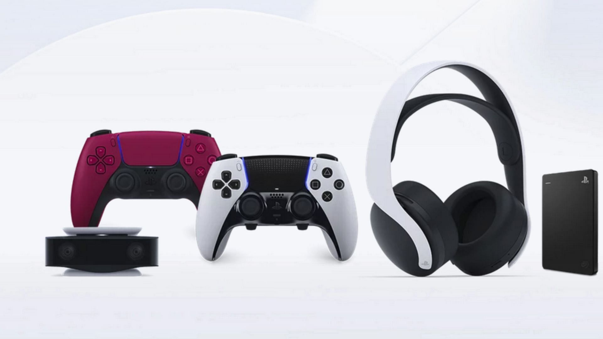 The PlayStation accessories (Image via PlayStation)
