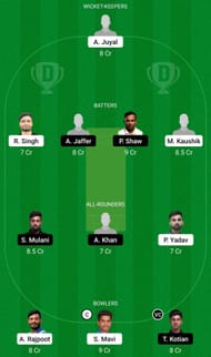 Dream11 Team for Uttar Pradesh vs Mumbai - Vijay Hazare Trophy 2022-23 Preliminary Quarter-final.