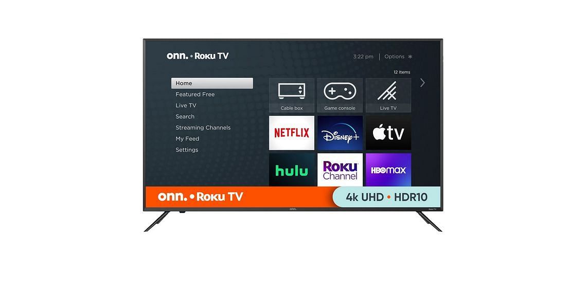 The onn. 50&quot; class 4K Roku LED TV (Image via Walmart)