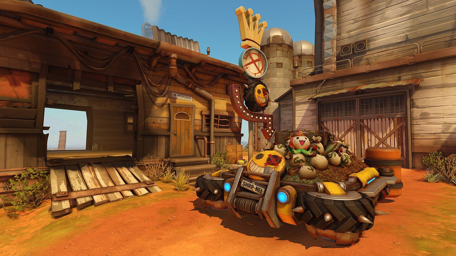 Junkertown map in Overwatch 2 (Image via Sportskeeda)