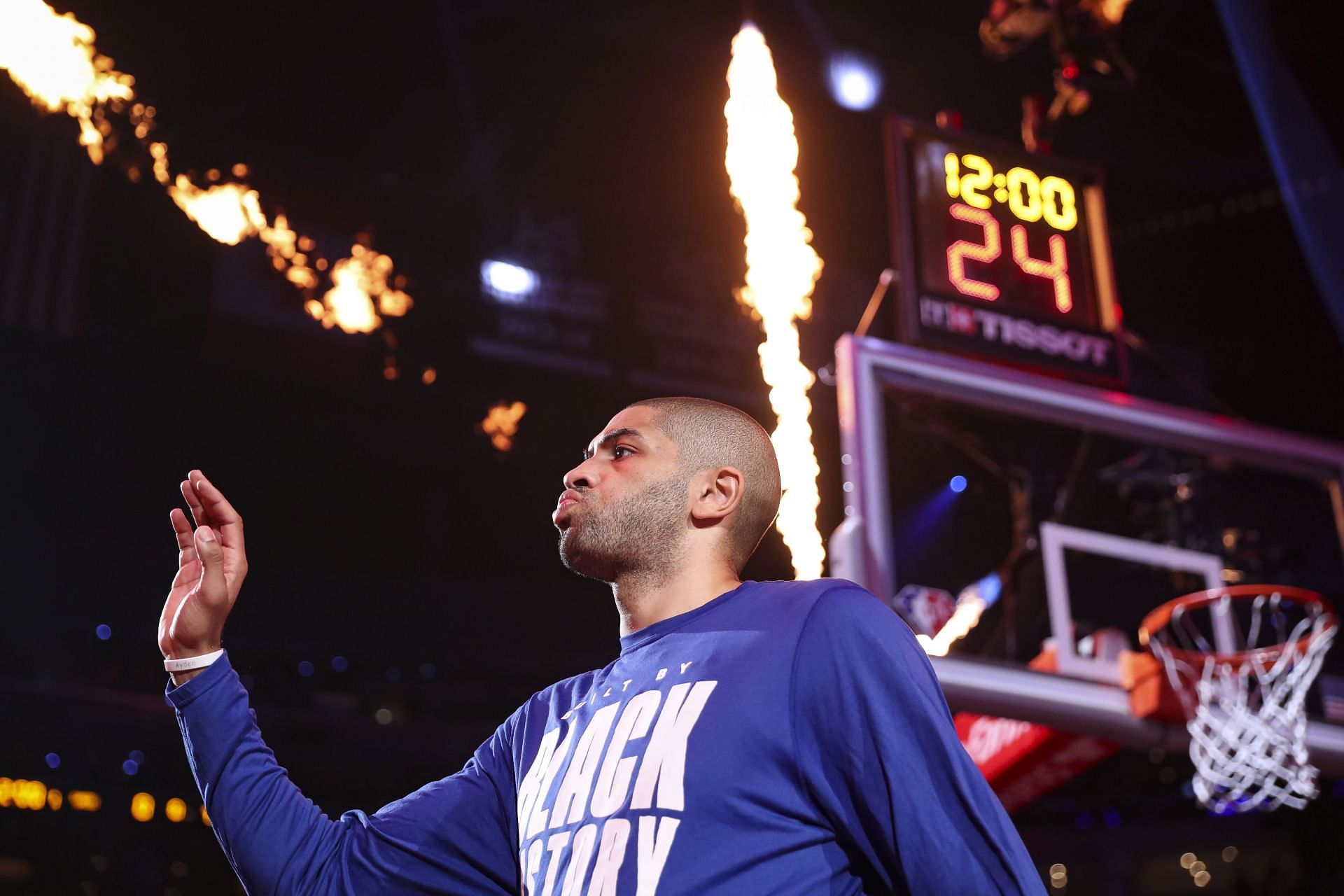 LA Clippers forward Nicolas Batum