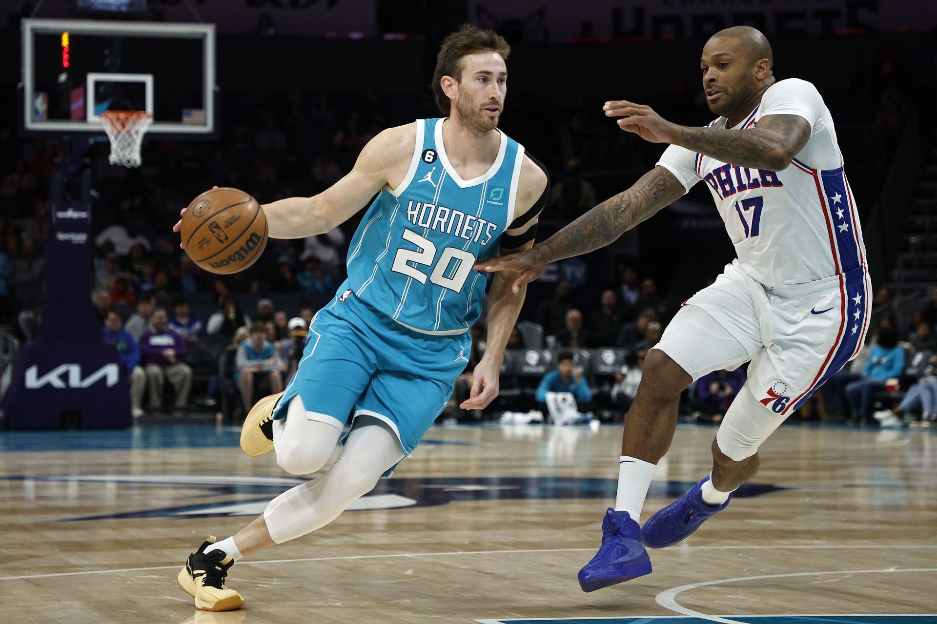 Charlotte Hornets veteran wing Gordon Hayward