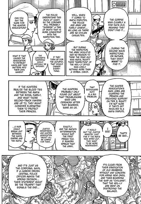 Hunter X Hunter Chapter 394: Tensions Are On The Rise While Theta Seems 