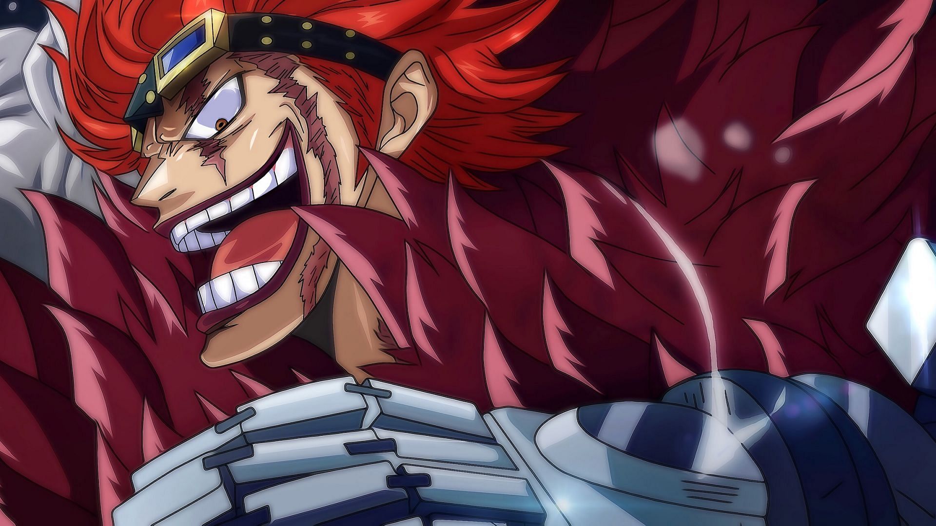 Eustass &quot;Captain&quot; Kid, the founder and leader of Kid Pirates (Image via Eiichiro Oda/Shueisha, One Piece)