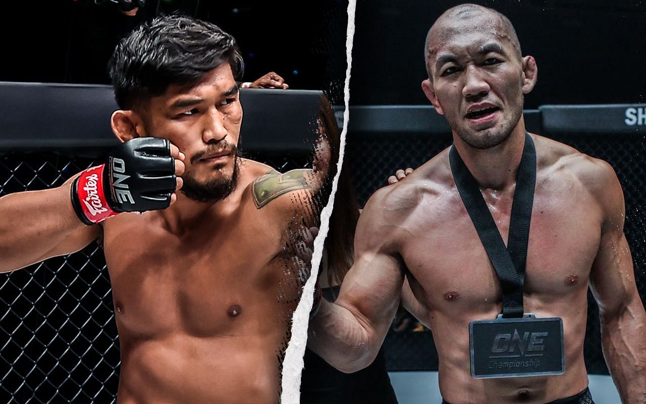 [Photo Credit: ONE Championship] Aung La N Sang, Yushin Okami