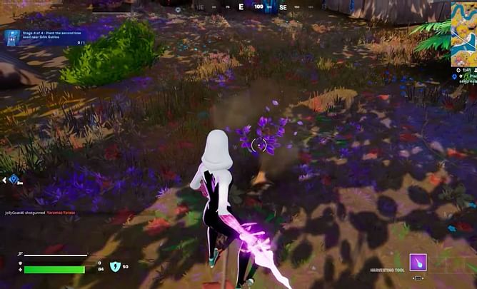 Fortnite: How to plant tree seeds