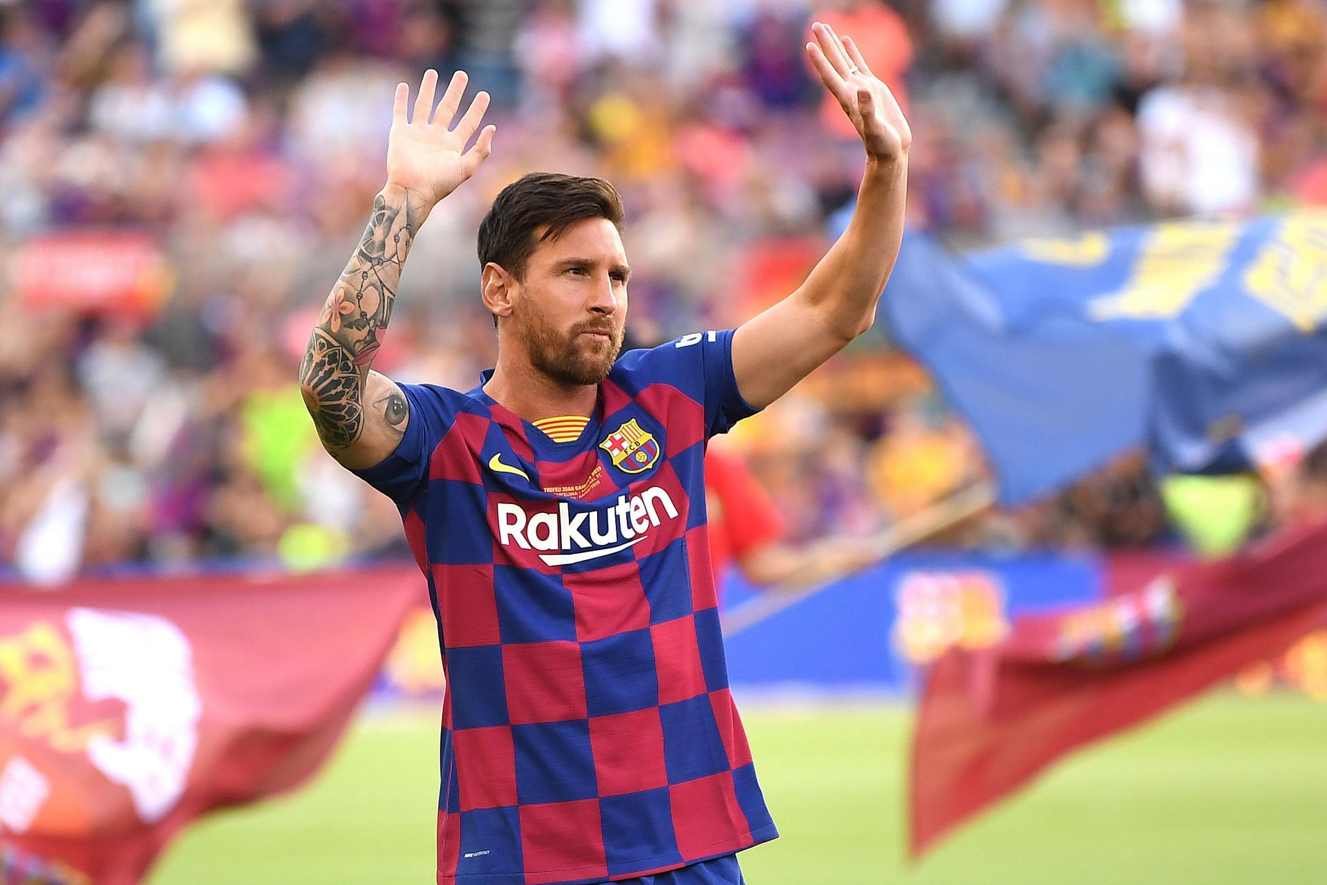 Lionel Messi left Barca for PSG on a free transfer in 2021