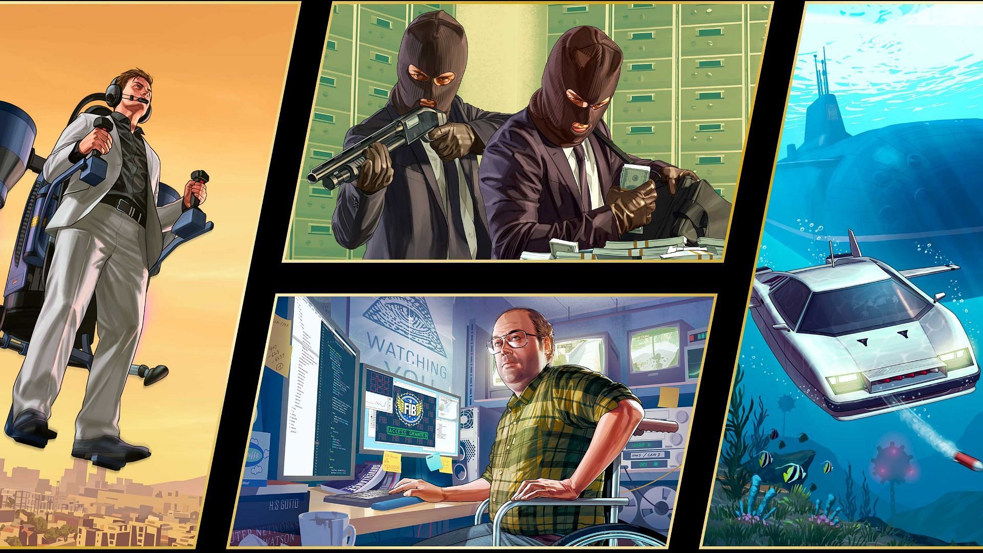 The Doomsday Heists has three separate acts (Image via Rockstar Games)