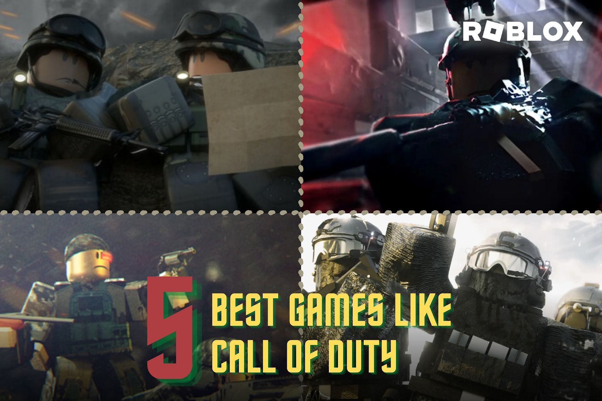 5 best Roblox games like Call of Duty