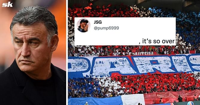 "It's so over" "Should be shipped off the club" - PSG fans lose their minds as new signing starts Ligue 1 clash against Auxerre