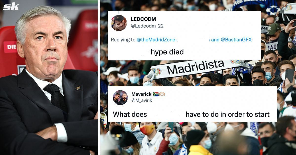 Real Madrid fans not happy with Carlo Ancelotti