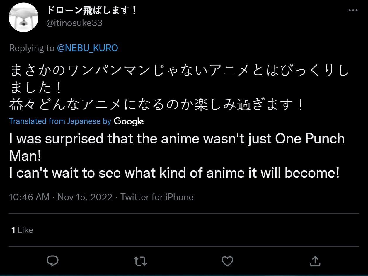 Screenshot of a reply to Yusuke Murata&#039;s tweet (Image via Sportskeeda/Twitter)