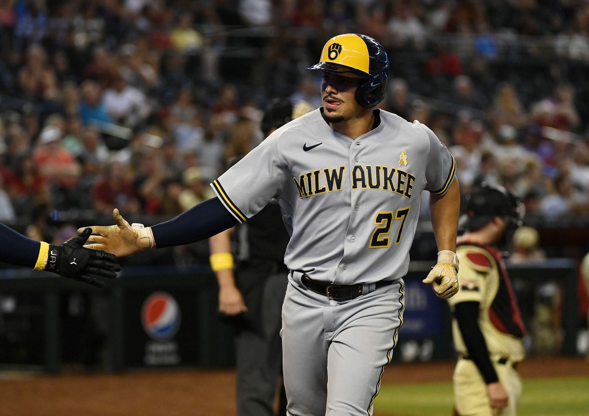 Brewers' Willy Adames Couldn't Hide Euphoria After Meeting
