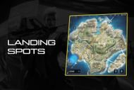 लैंड करने के लिए सही जगह चुनना (Image via Garena)