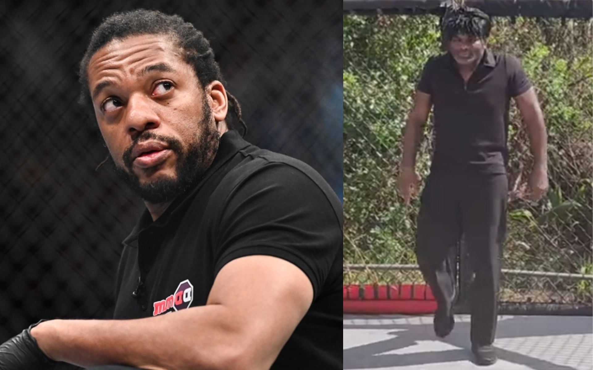 Herb Dean (left) and Din Thomas