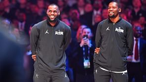Kevin Durant asserts matching up against LeBron James is unique and challenging job to perform: “LeBron is tough to deal with on the floor”