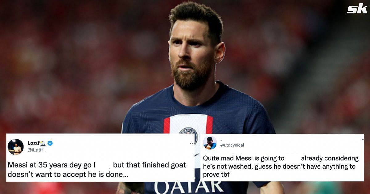 Fans reacted to PSG superstar Lionel Messi