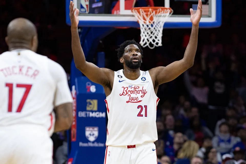 Philadelphia 76ers superstar center Joel Embiid