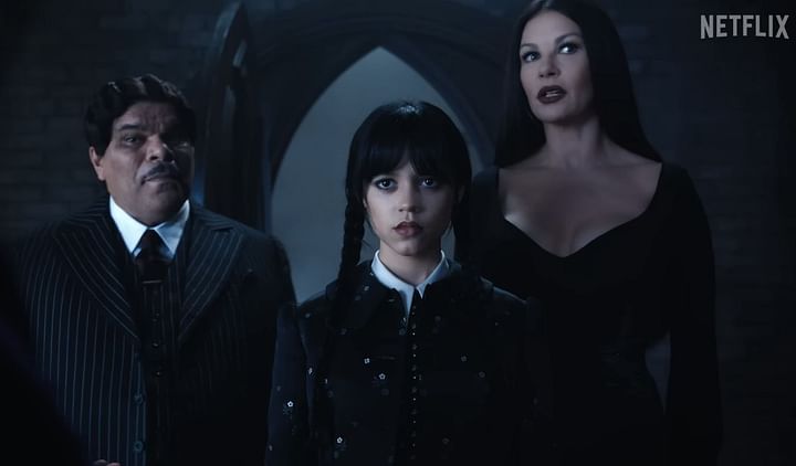 Who plays Morticia Addams in Netflix's Wednesday? Meet Catherine Zeta-Jones