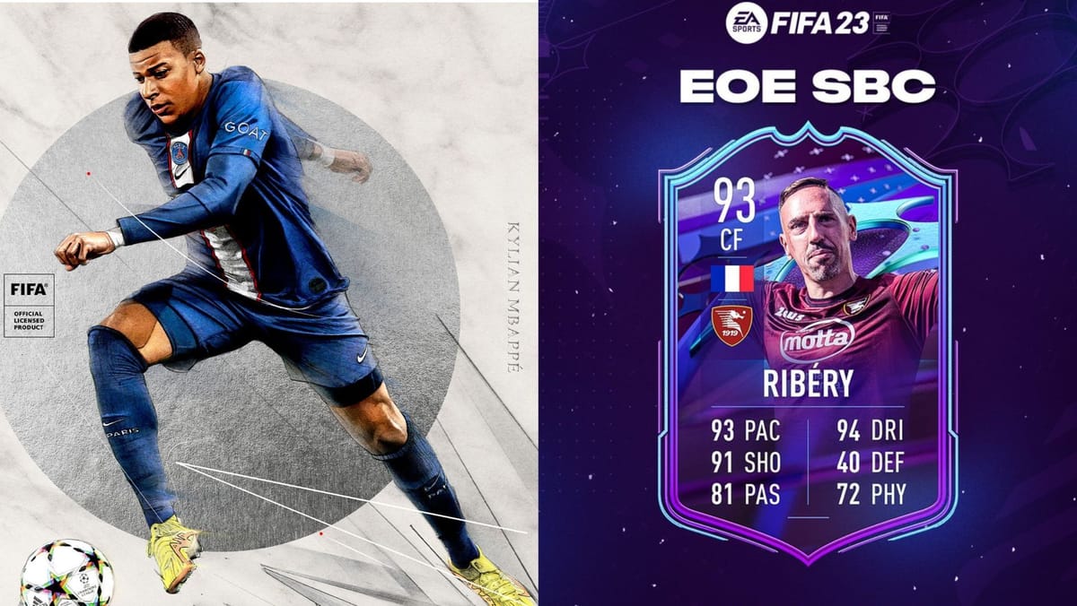 FIFA 23 leaks hint at terrific Franck Ribery End of an Era card coming